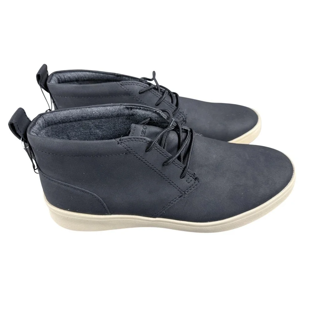 IZOD Shoes Mens Size 11 Black Chukka Boot Lace Up Casual Ankle 1815298